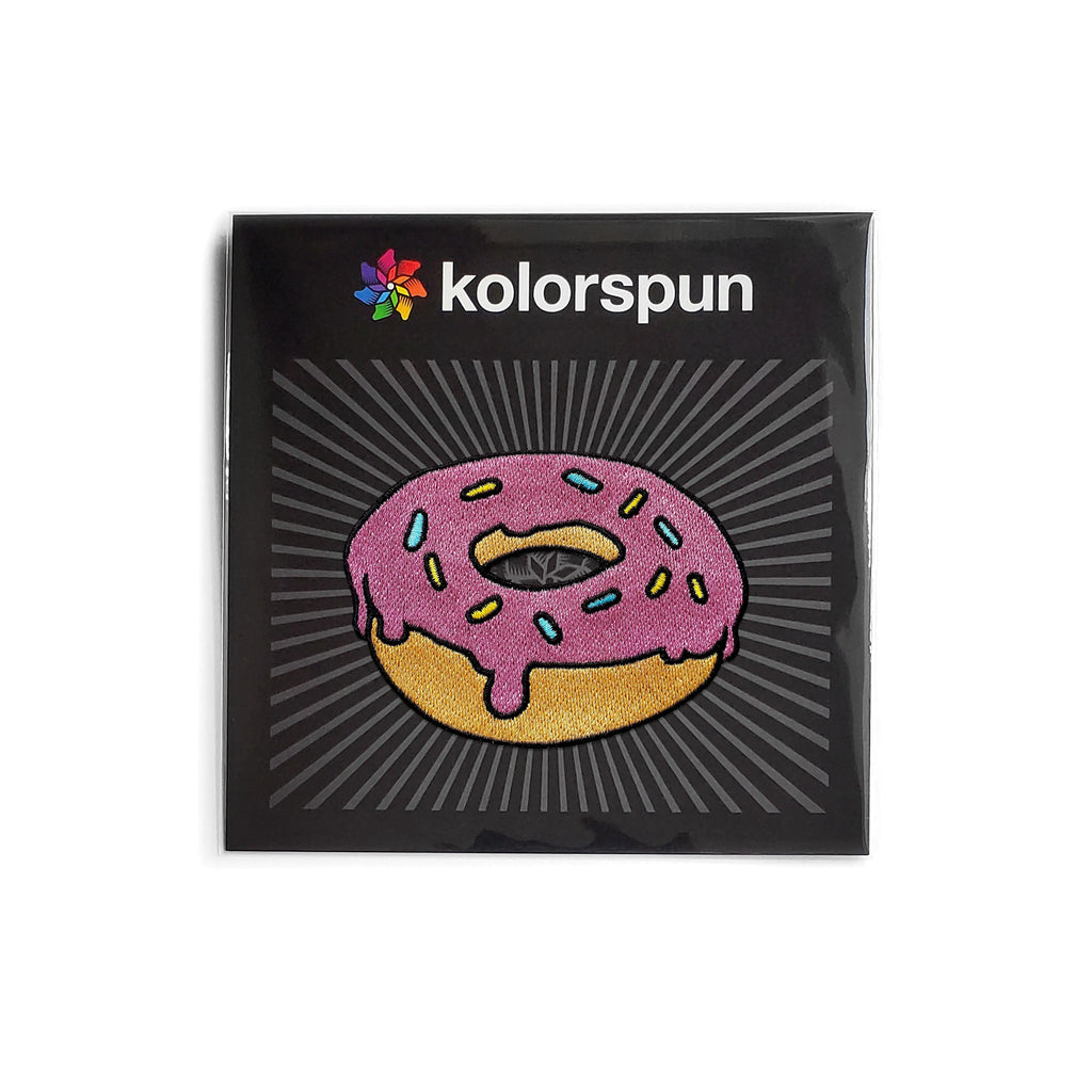 Donut Emoji Iron-on Patch