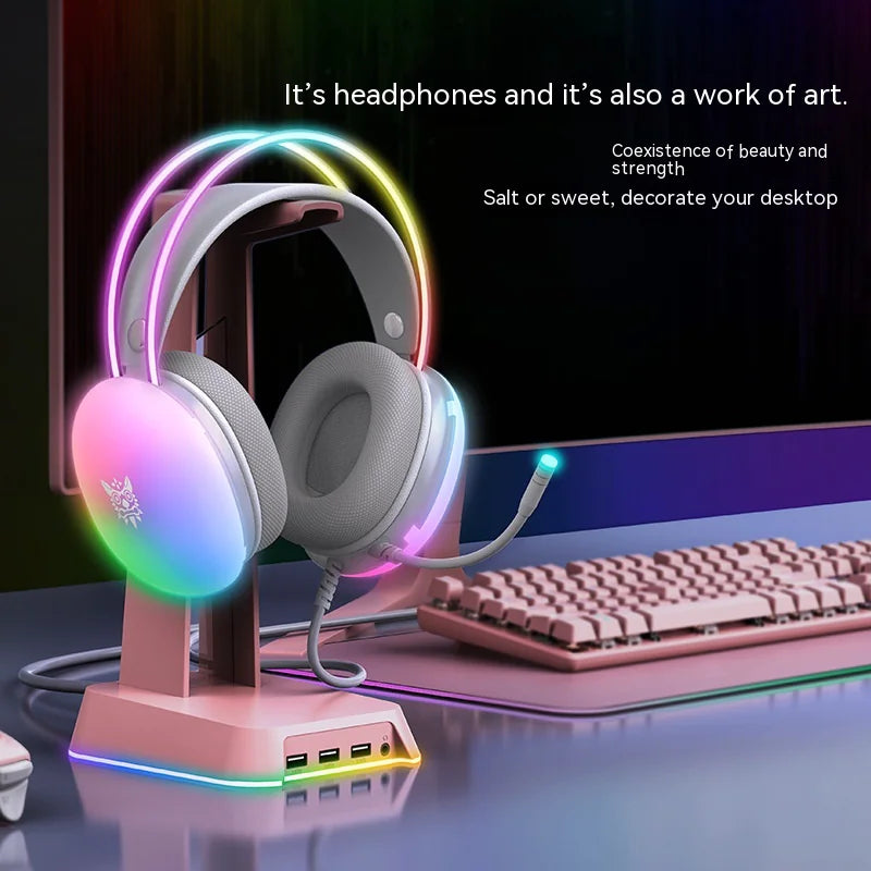 RGB Gaming Headset (white)
