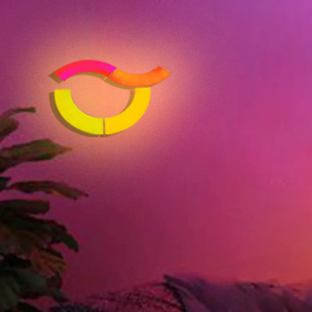 Creative LED Wall Light with Modular Design