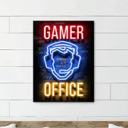 Gamer Quotes Canvas Poster Wall Art Decor (11.8"x15.7")