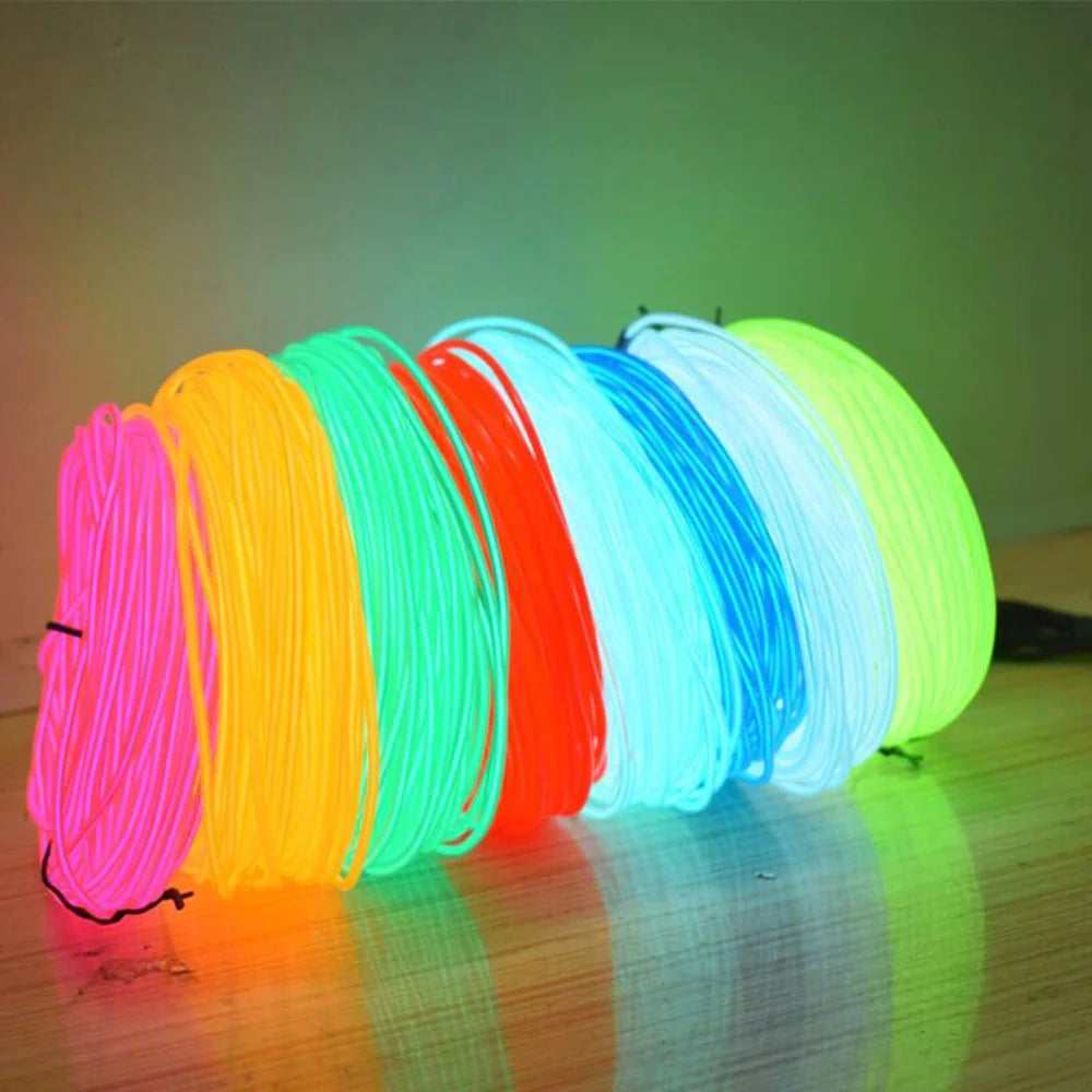 Neon LED Light Glow Wire String
