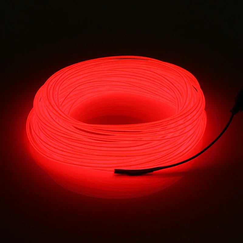 Neon LED Light Glow Wire String