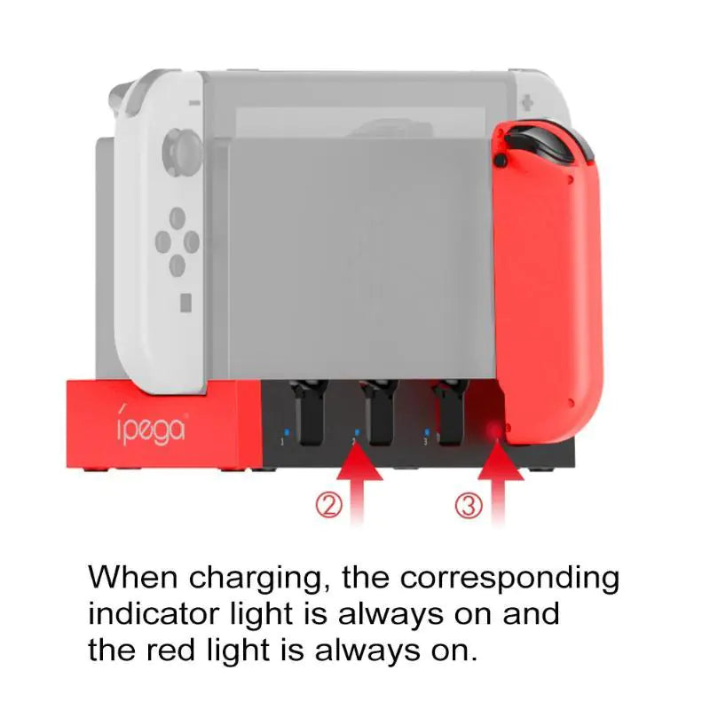 PG-9186 Joy-Con Charging Dock for Switch Controllers