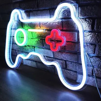 LED Neon Game Controller Sign