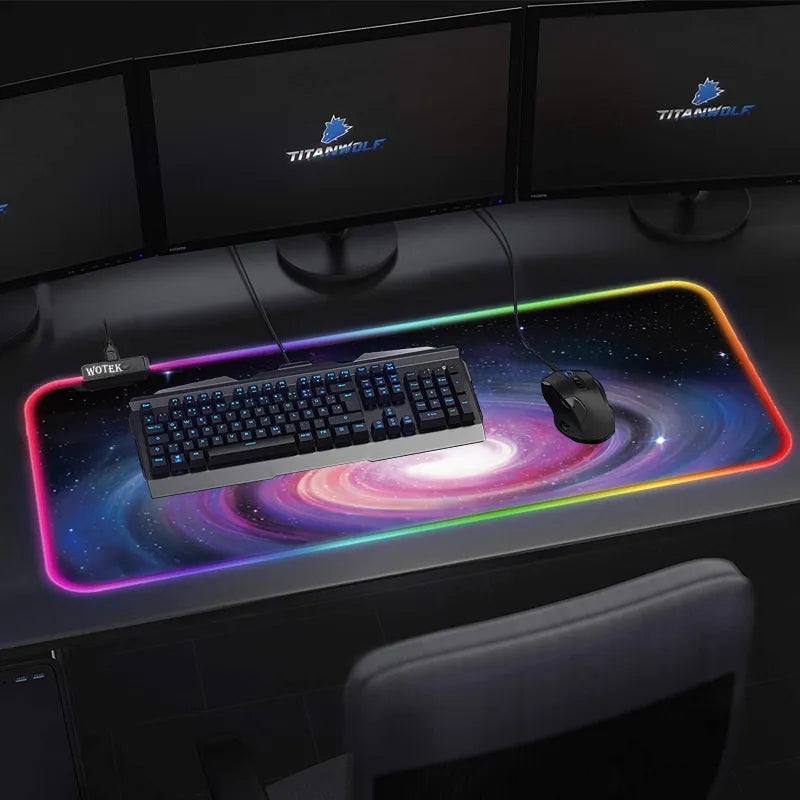 Oversized Light Up LED Mouse Pad