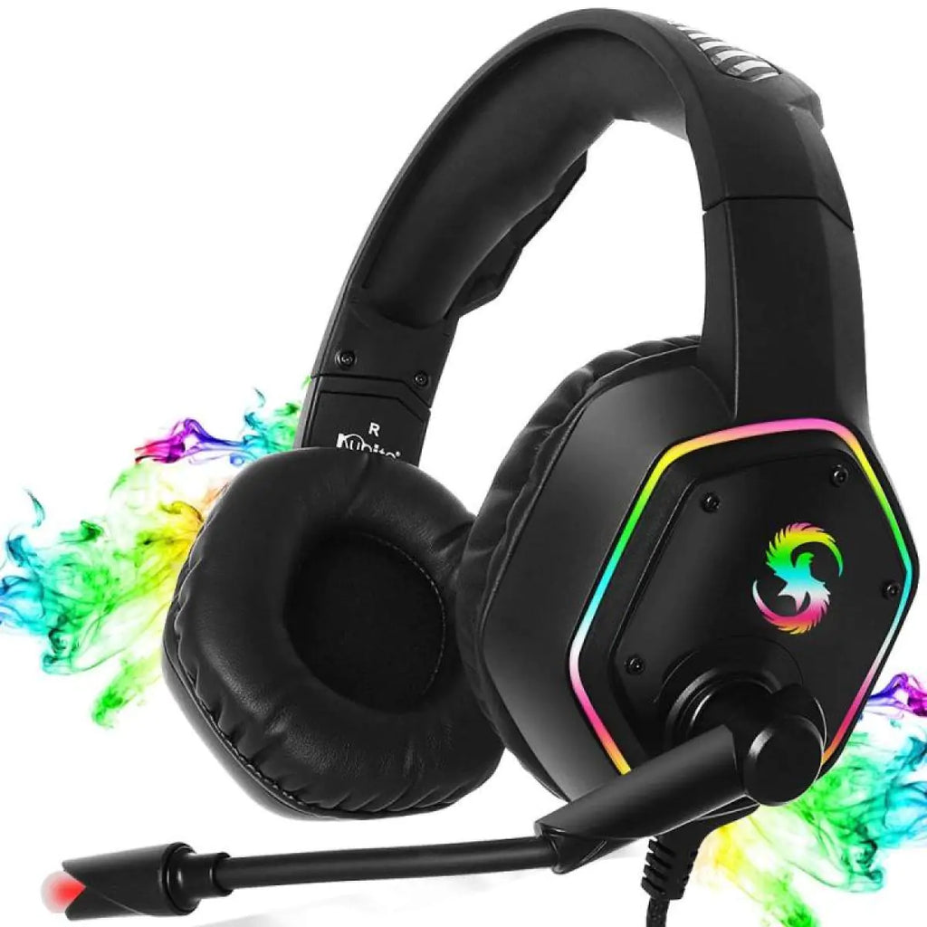RGB Lighting Effect Gaming Headset – Immersive Sound, Striking Style