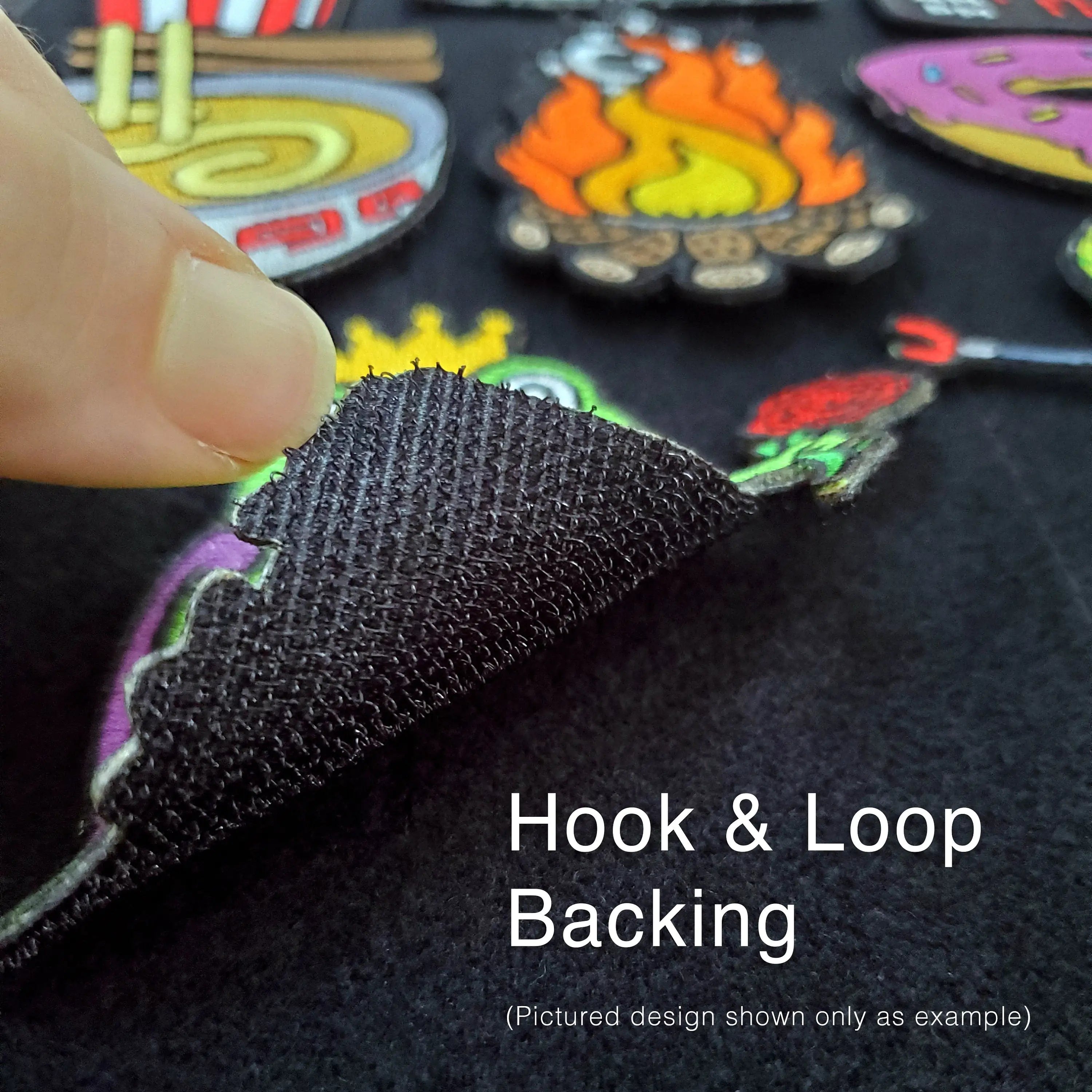 Pixel Mushroom Iron-on Patch