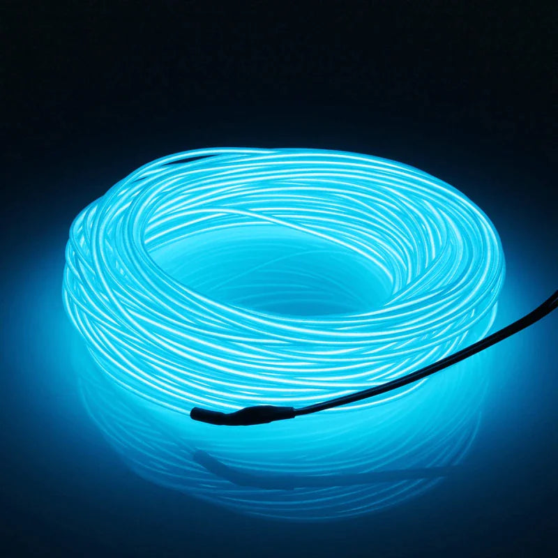 Neon LED Light Glow Wire String