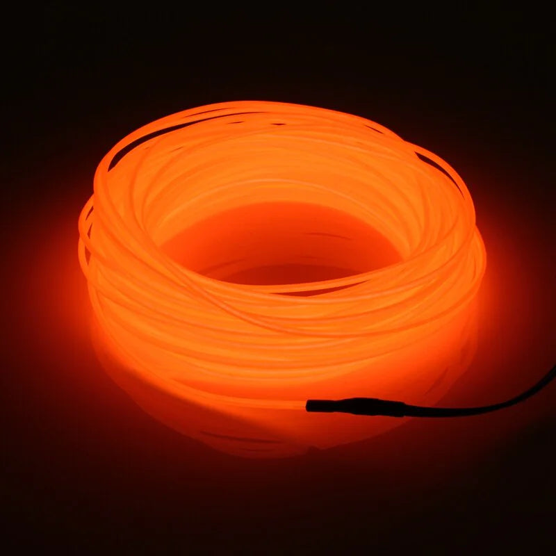 Neon LED Light Glow Wire String