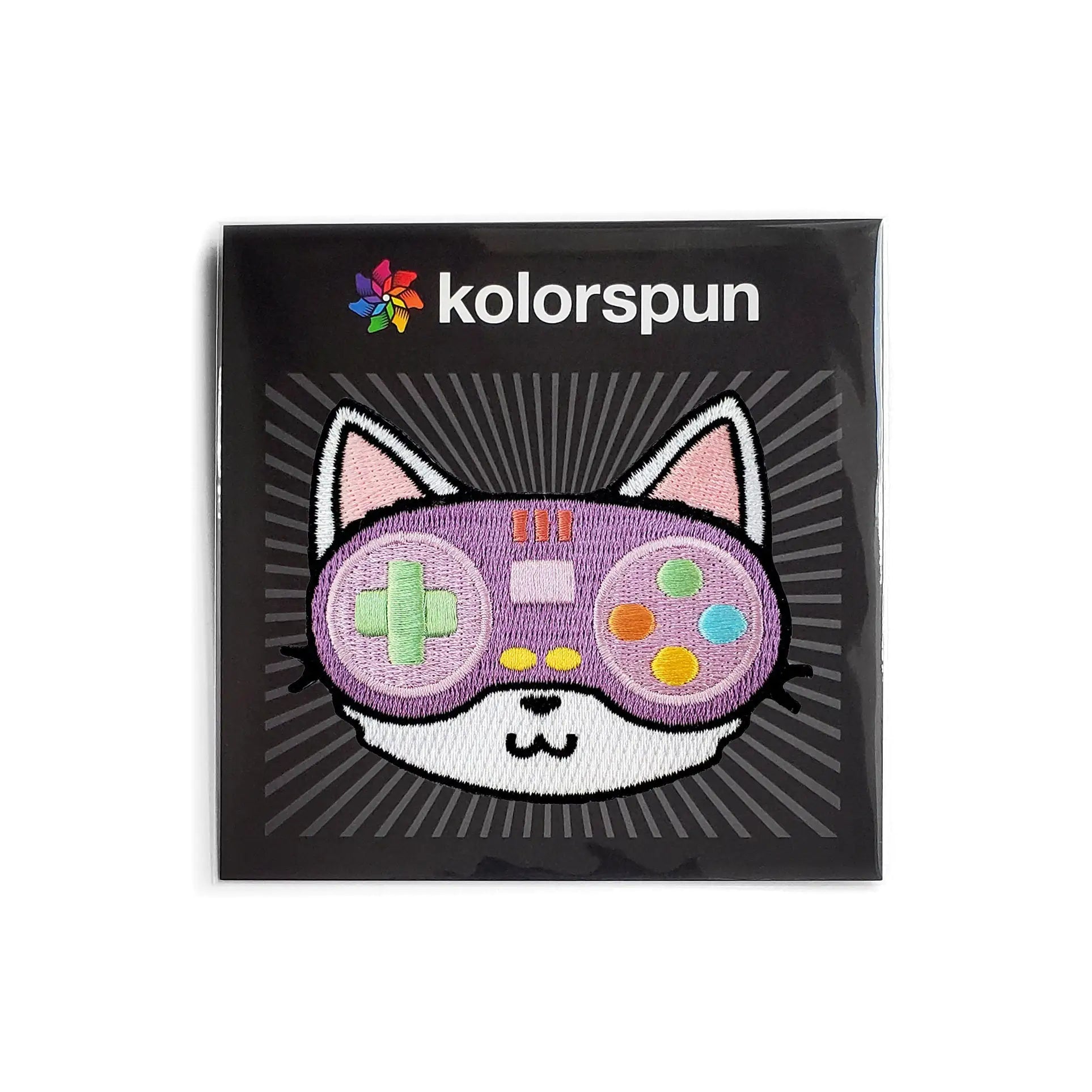 Gamer Cat Iron-on Patch