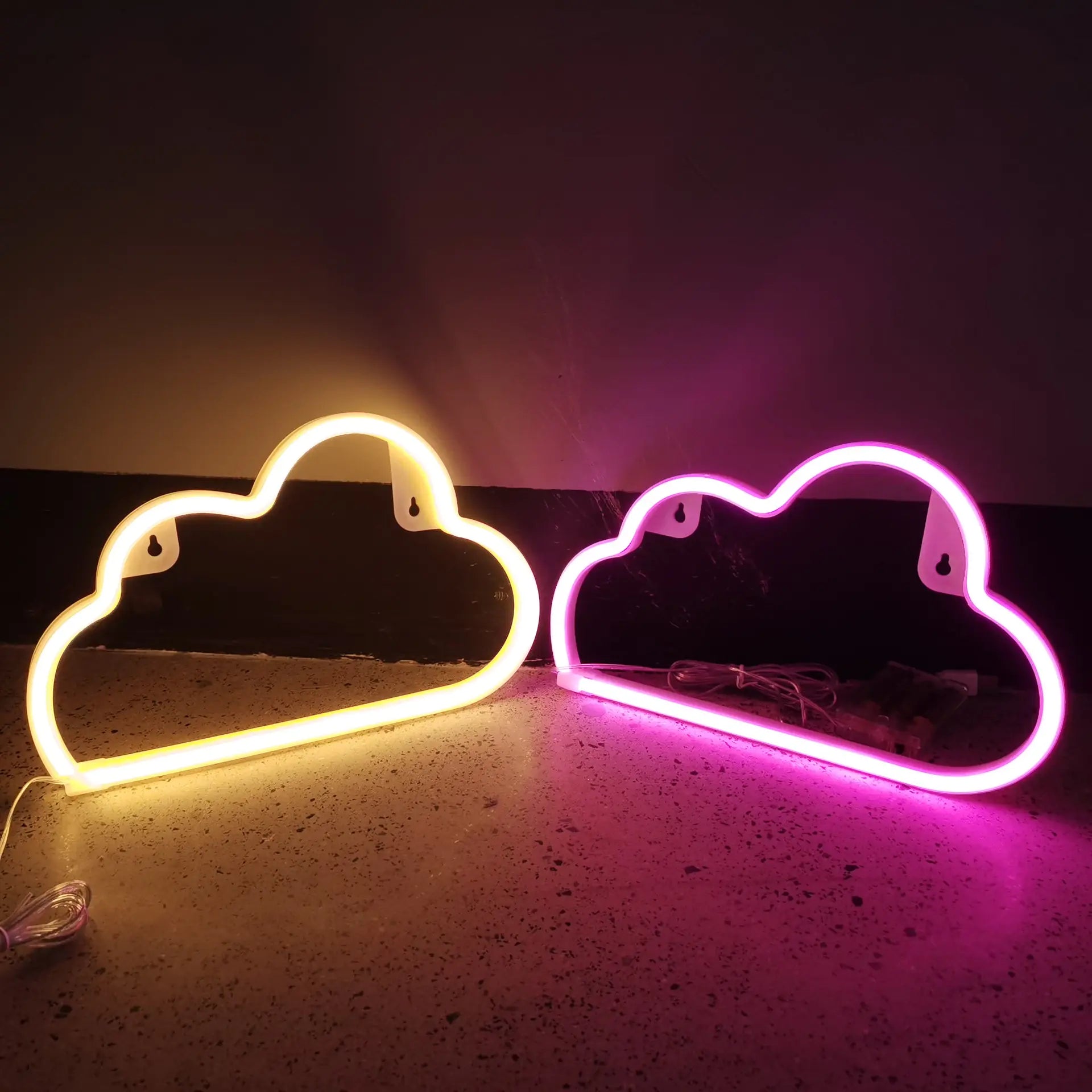 LED Cloud Neon Light - Creative Wall Decor for Rooms